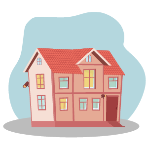 house illustration image