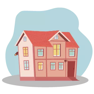 house illustration image
