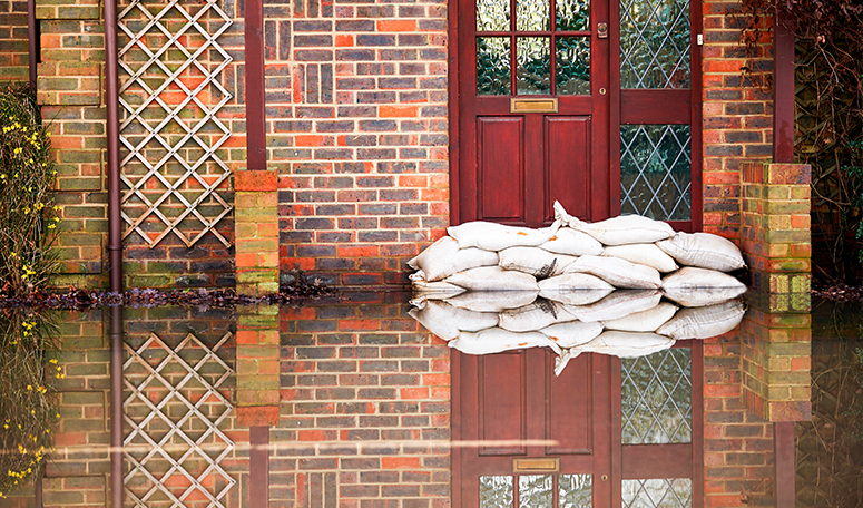 floor tiles flood
