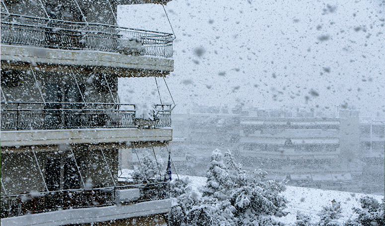 snowy day